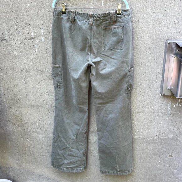 Vintage Khaki Green Cargo Pants - Picture 2 of 6